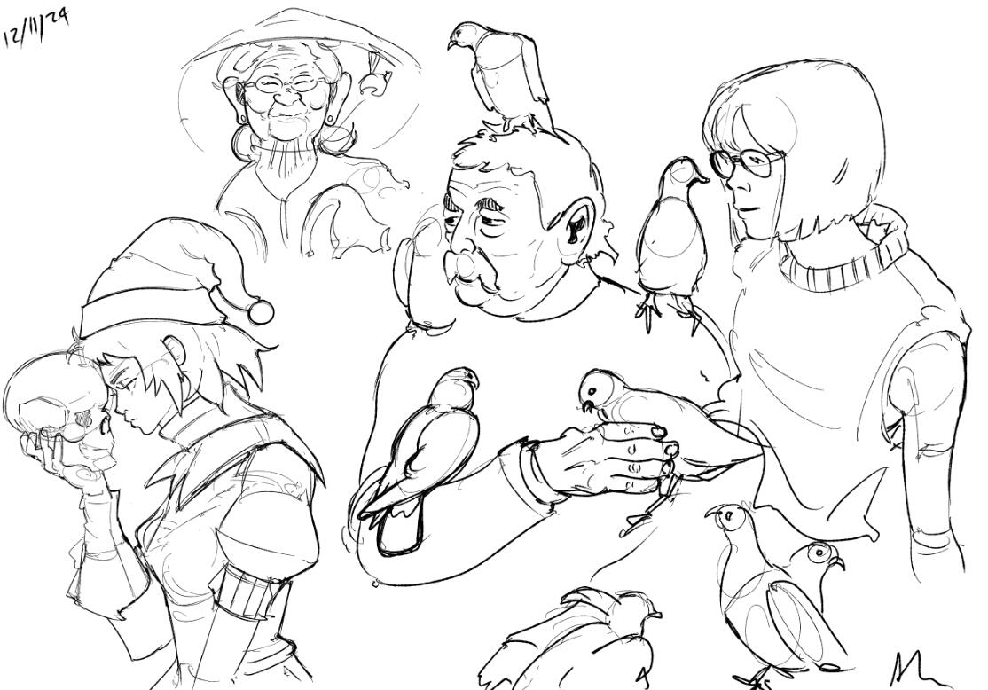 Various Sketches, Digital