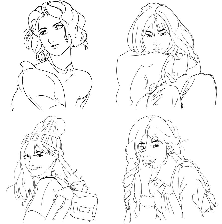 Portraits of Girls, Digital