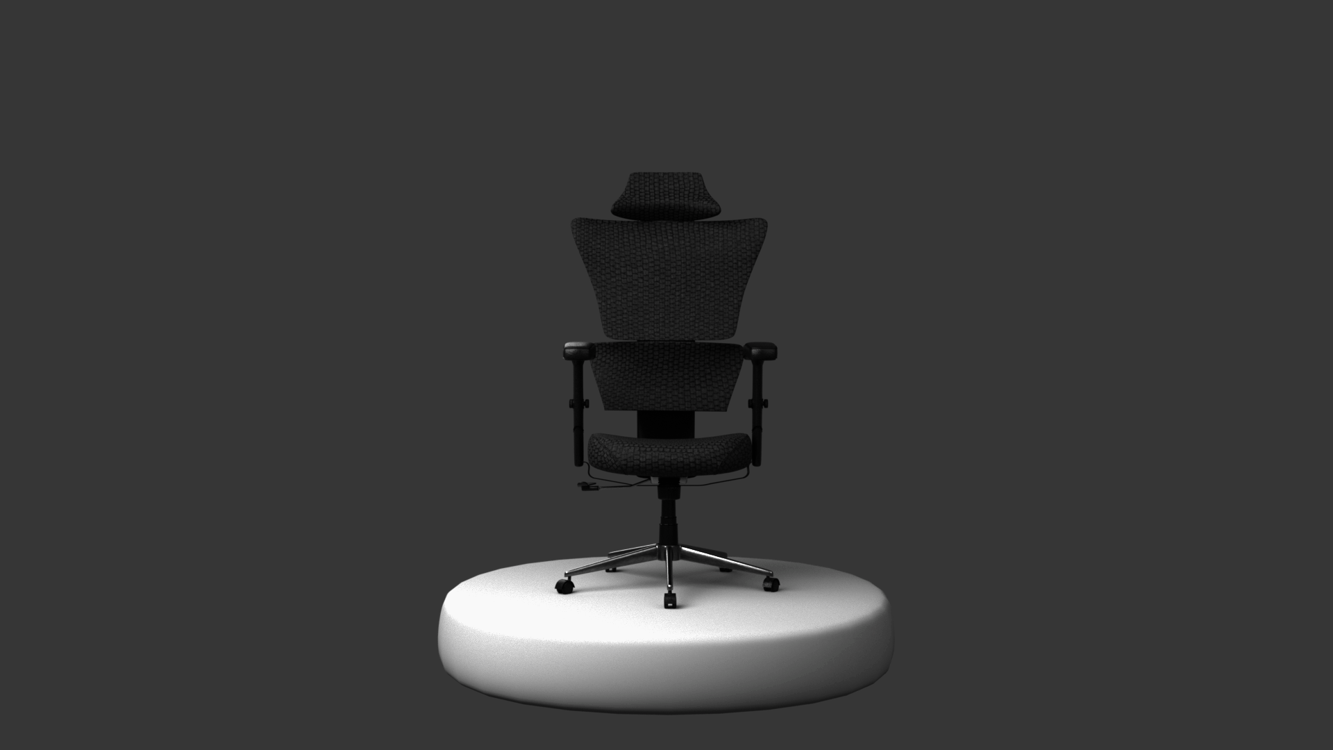 3D Chair Turnaround - Maya