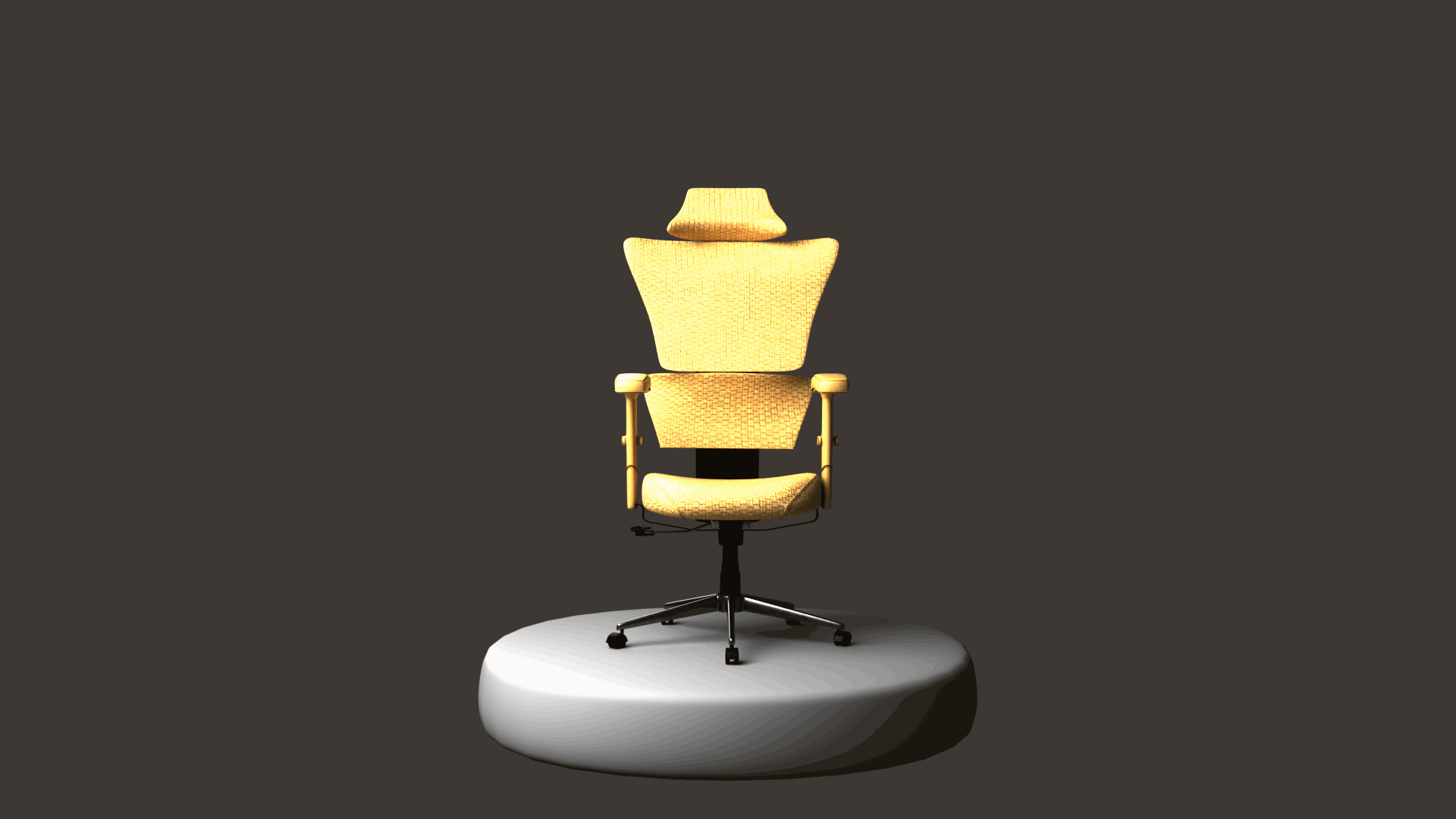 3D Chair Turnaround - Maya