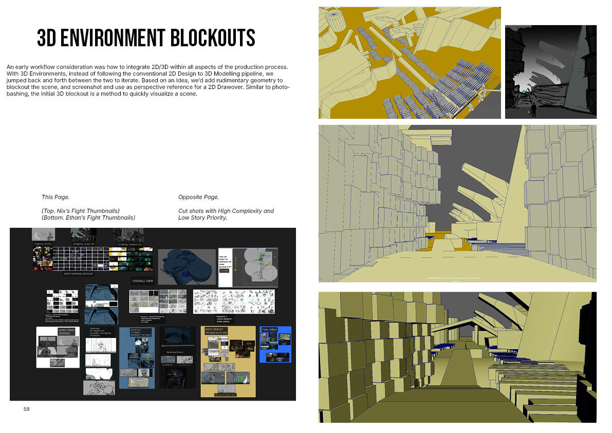 3D Environment Blockouts